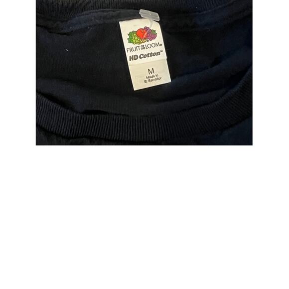 Skeleton Left the Party T-shirt, Fruit of the Loom Mens M - Picture 2 of 3